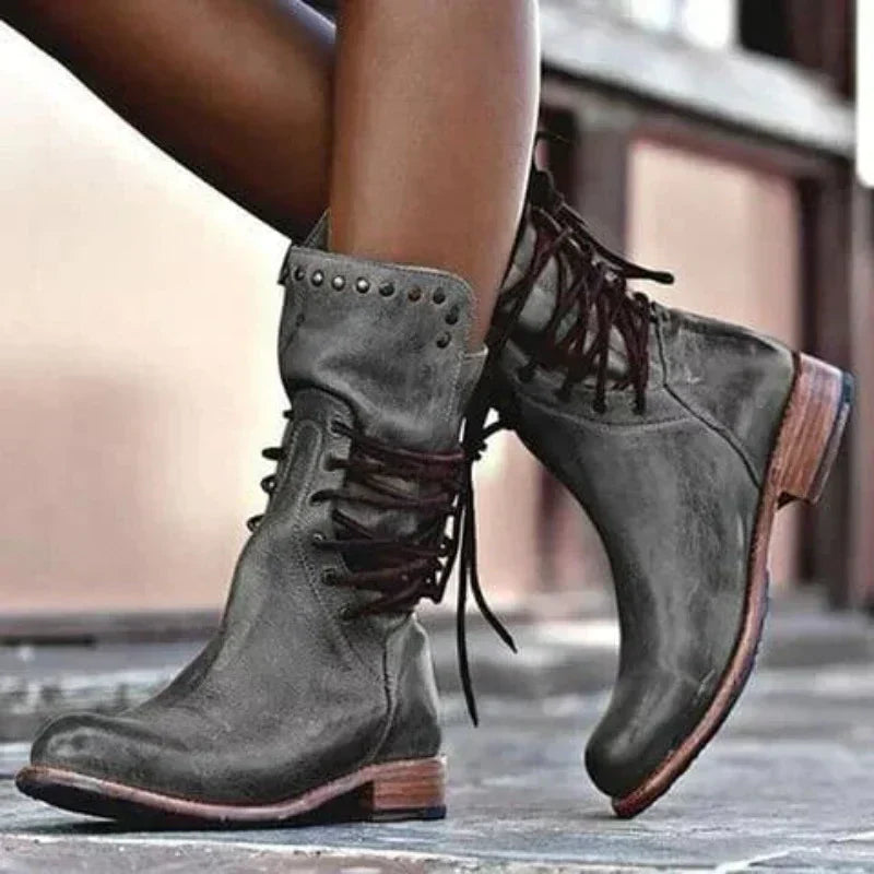 Claire® | Stylish Leather Boots