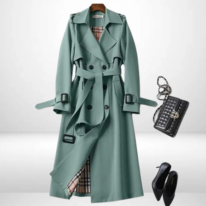 Rose Classic Belted Trench Coat | Timeless Everyday Elegance