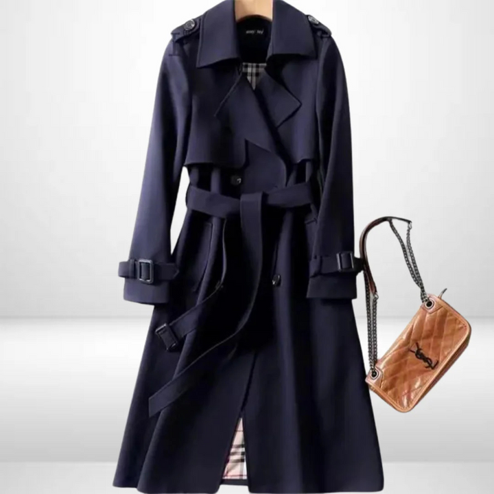 Rose Classic Belted Trench Coat | Timeless Everyday Elegance