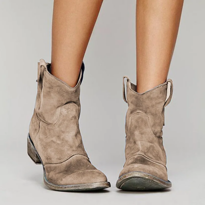 Claire® | Chic Suede Ankle Boots