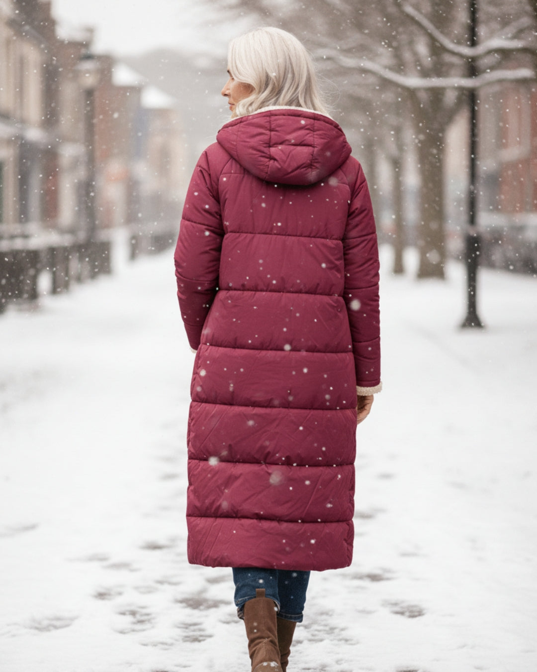 Rose Reversible Winter Coat | Two Beautiful Looks in One Timeless Design
