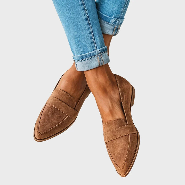 Alessia | Soft Suede Loafers