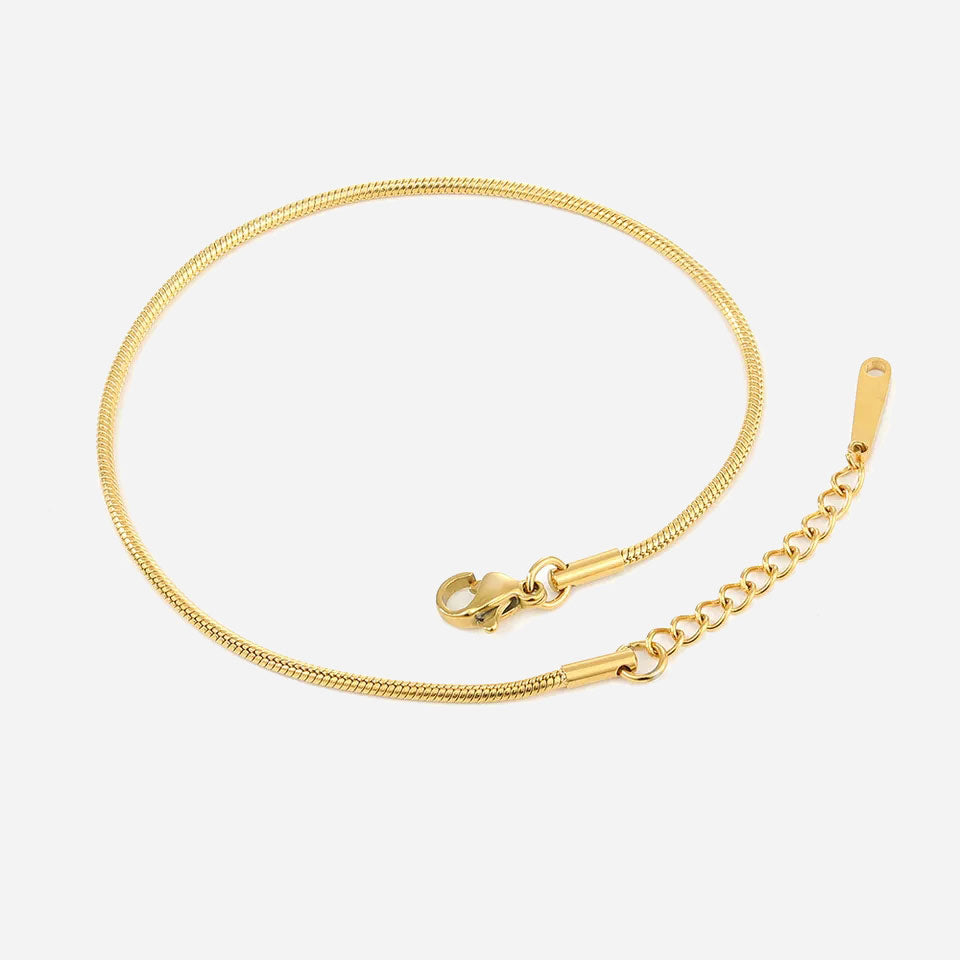 Shanileigh | Pink Anklet 18K Gold