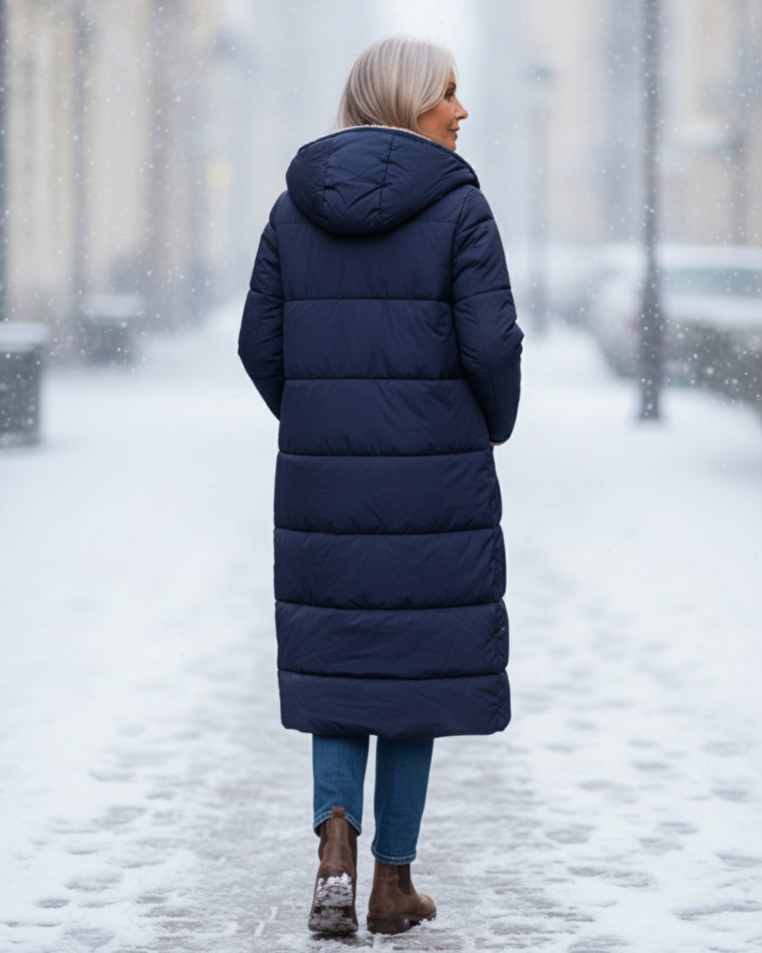 Rose Reversible Winter Coat | Two Beautiful Looks in One Timeless Design