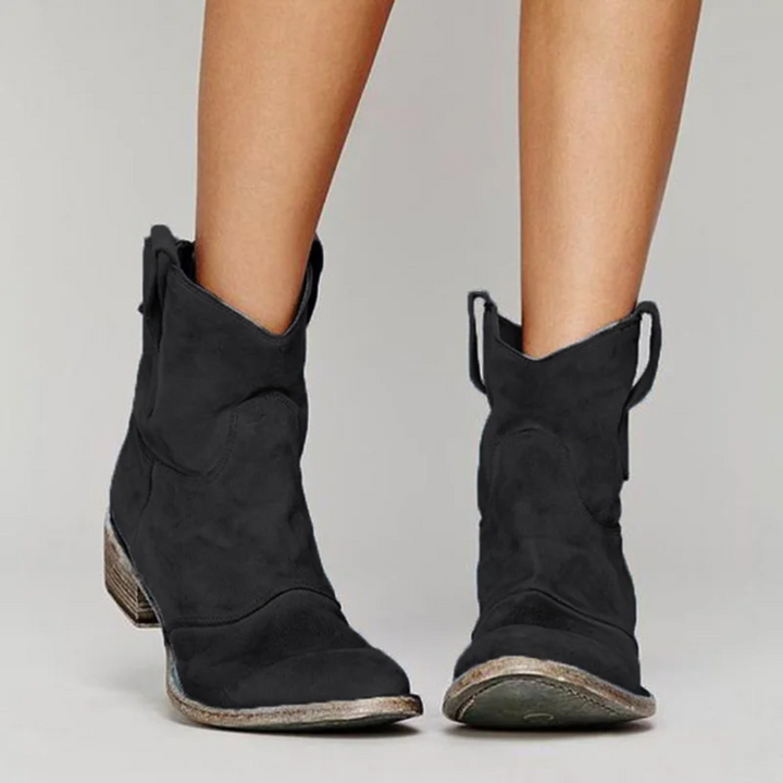 Claire® | Chic Suede Ankle Boots