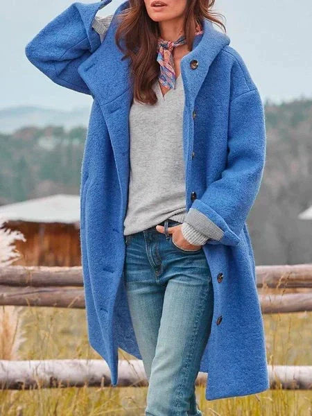 Rose Classic Fit Audrey Outdoor Jacket Cozy Elegance for Every Day