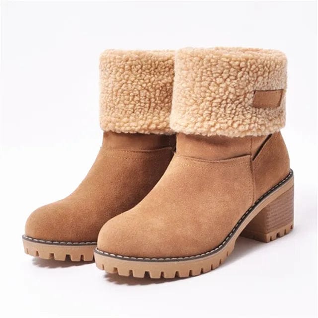 Claire® | Mid-Calf Wool Boots