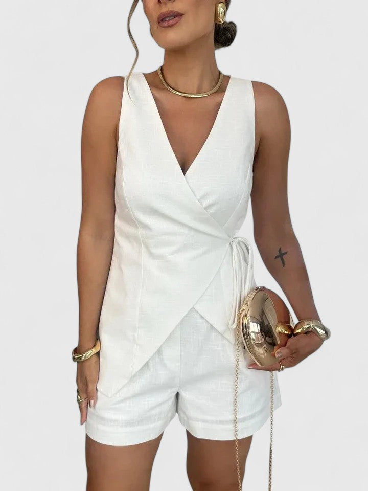 Florence™ | Elegant Wrap Jumpsuit